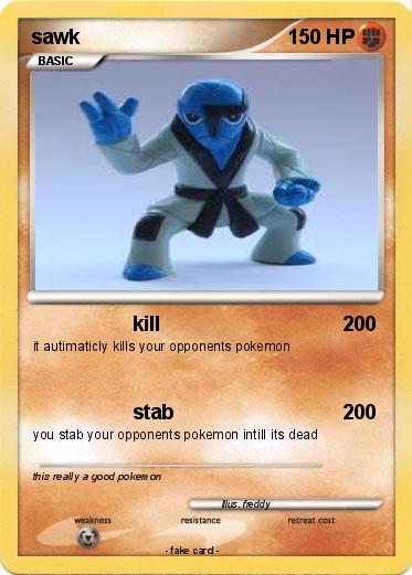 Pokemon sawk