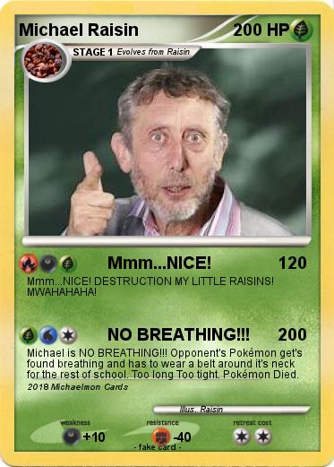 Pokemon Michael Raisin