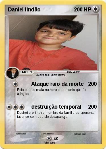 Pokemon Daniel lindão