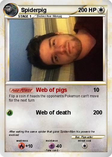 Pokemon Spiderpig