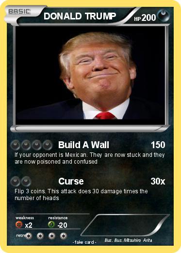 Pokemon DONALD TRUMP