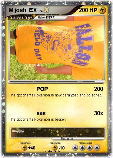 Pokemon M josh  EX