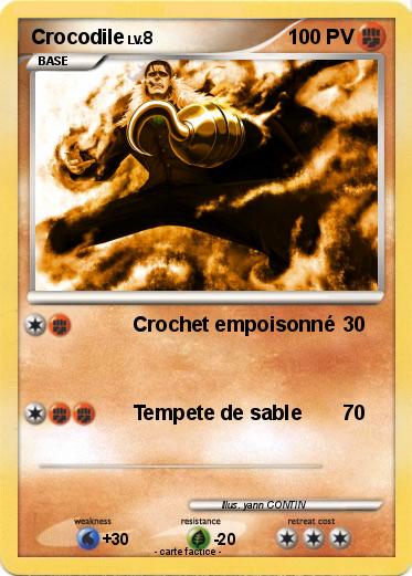 Pokemon Crocodile