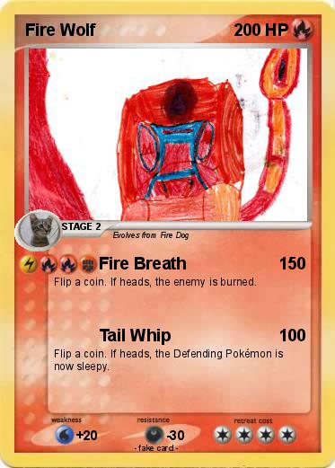 Pokemon Fire Wolf