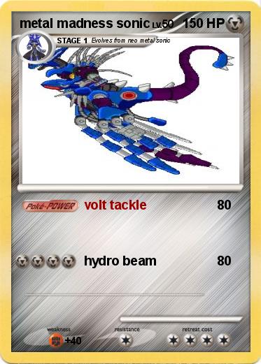 Pokemon metal madness sonic