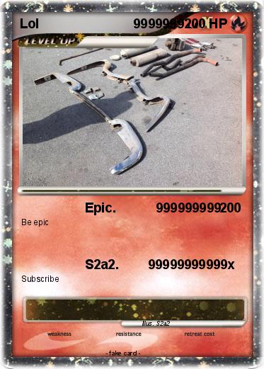 Pokemon Lol                          9999999