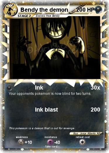 Pokemon Bendy the demon