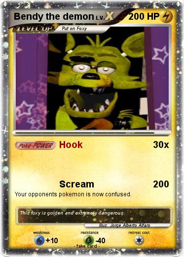 Pokemon Bendy the demon