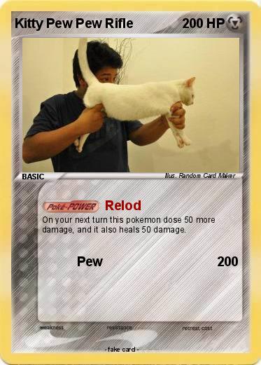 Pokemon Kitty Pew Pew Rifle