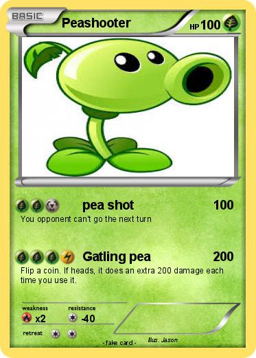 Pokemon Peashooter