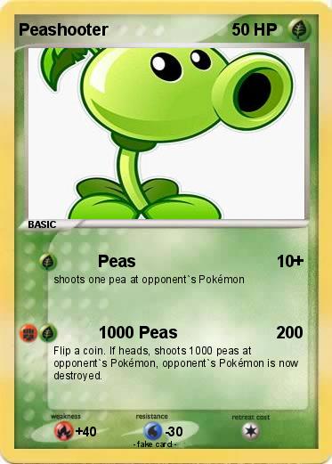 Pokemon Peashooter