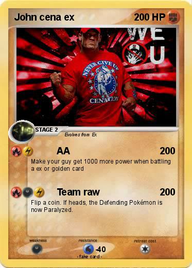 Pokemon John cena ex