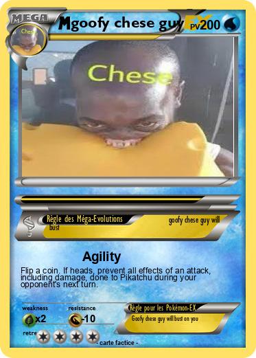 Pokemon goofy chese guy