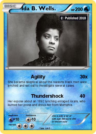 Pokemon Ida B. Wells.