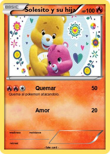 Pokemon Solesito y su hija