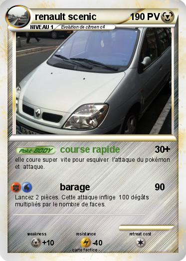 Pokemon renault scenic