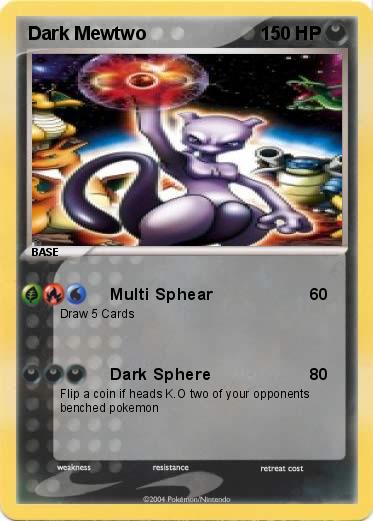 Pokemon Dark Mewtwo