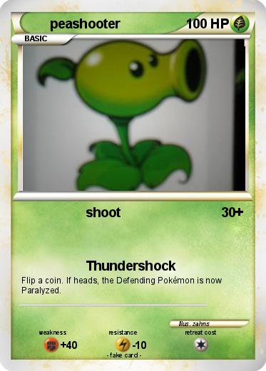 Pokemon peashooter