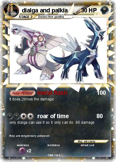 Pokemon dialga and palkia