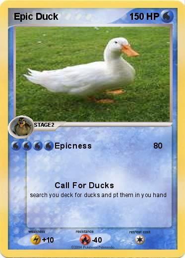 Pokemon Epic Duck