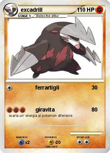 Pokemon excadrill