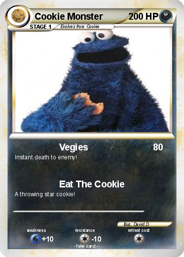 Pokemon Cookie Monster