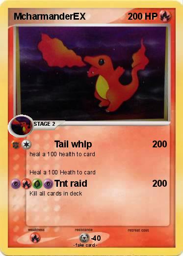 Pokemon McharmanderEX