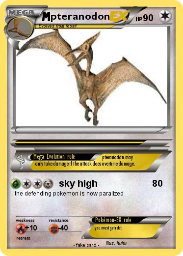 Pokemon pteranodon