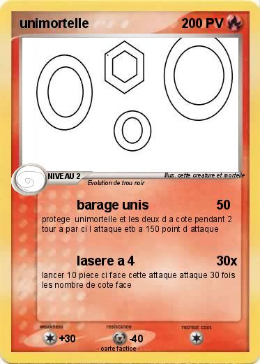 Pokemon unimortelle