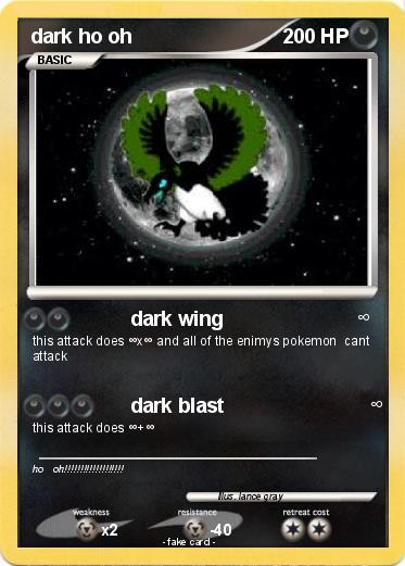 Pokemon dark ho oh