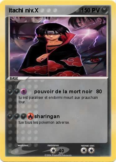 Pokemon itachi niv.X