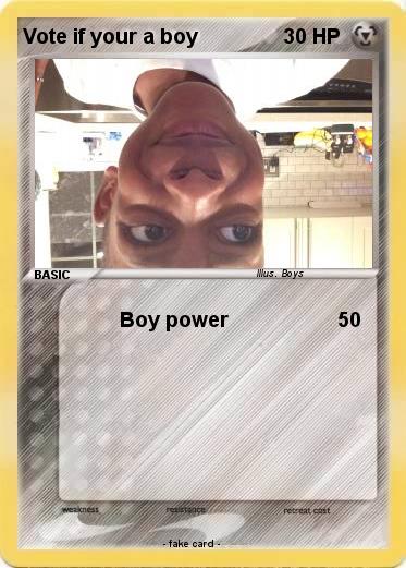 Pokemon Vote if your a boy