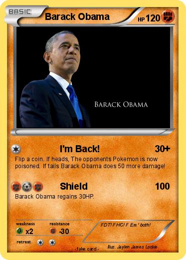 Pokemon Barack Obama