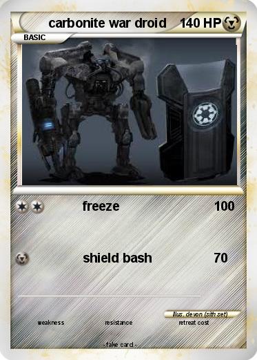 Pokemon carbonite war droid