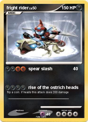 Pokemon fright rider