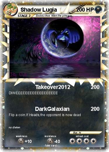 Pokemon Shadow Lugia