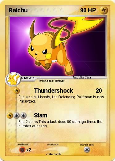 Pokemon Raichu