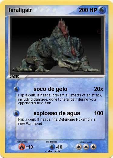 Pokemon feraligatr