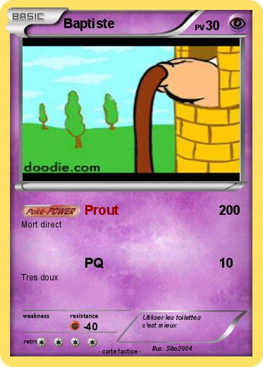Pokemon Baptiste