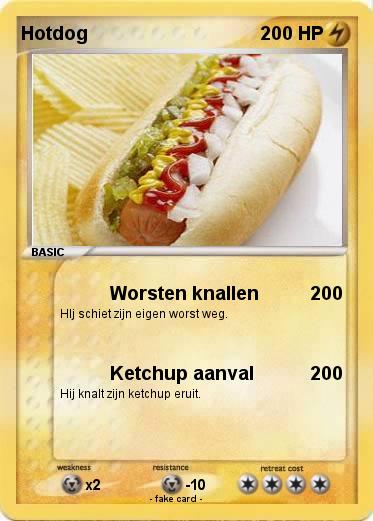 Pokemon Hotdog