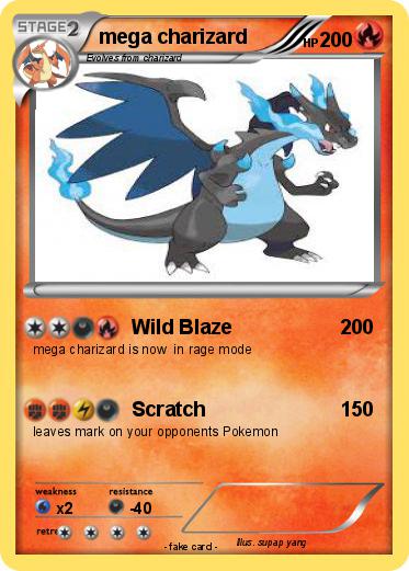Pokemon mega charizard