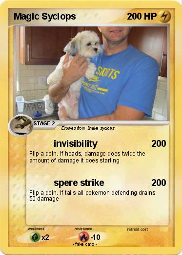 Pokemon Magic Syclops