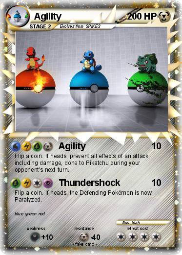 Pokemon Agility