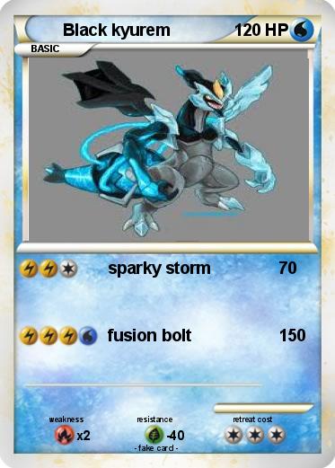 Pokemon Black kyurem