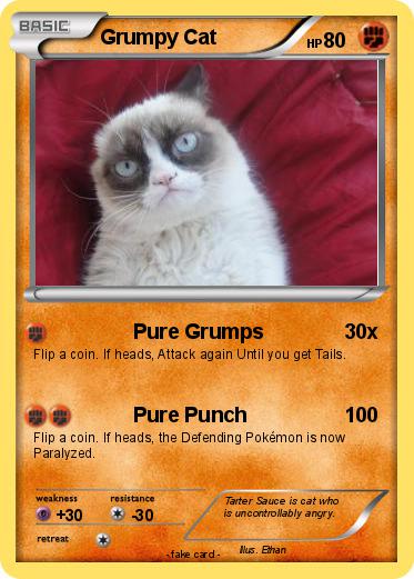 Pokemon Grumpy Cat