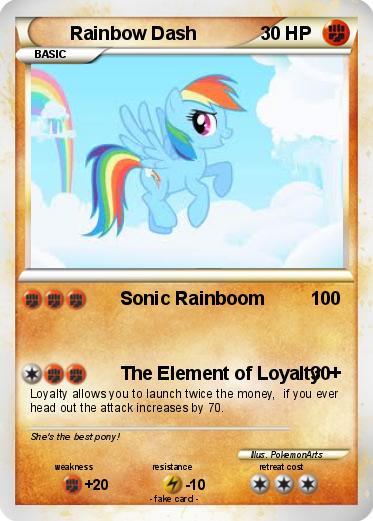 Pokemon Rainbow Dash