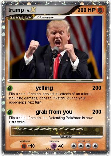 Pokemon trump