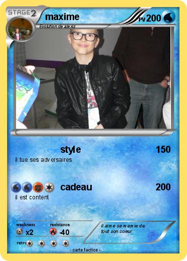 Pokemon maxime