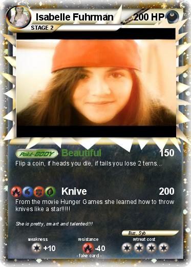 Pokemon Isabelle Fuhrman