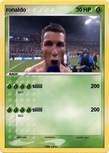 Pokemon ronaldo